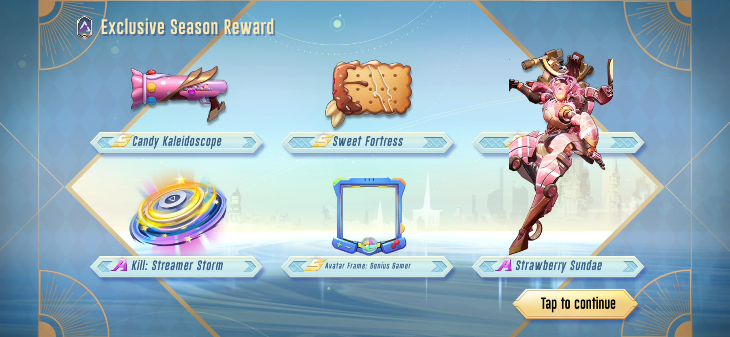 Exclusive Season Reward after the battle-pass artwork correction